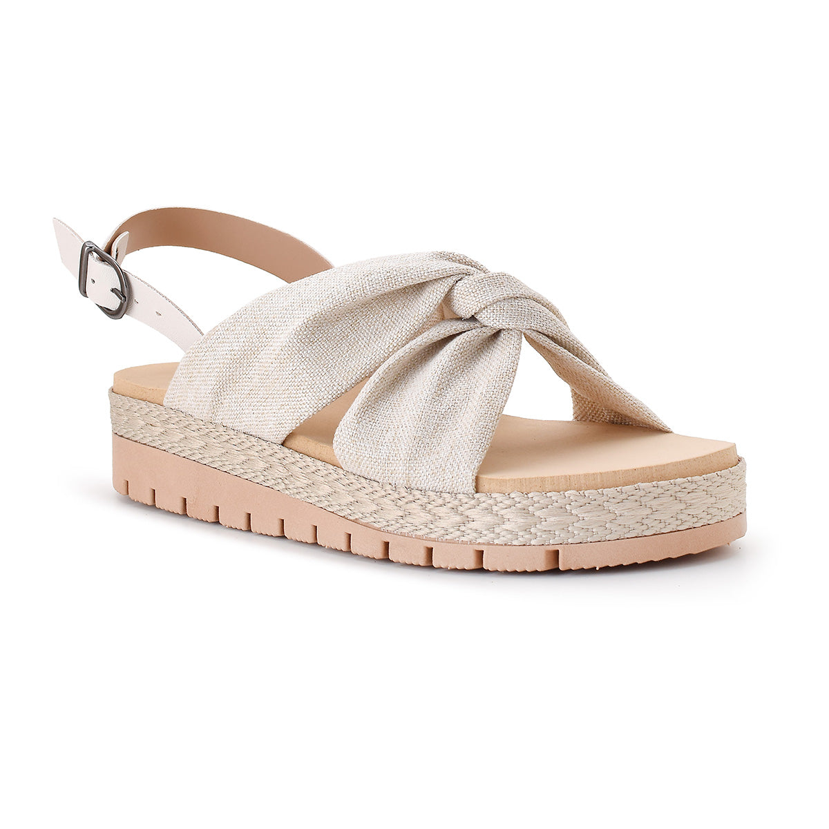 Sandália Feminina Anabela Plataforma Casual Conforto Dia a Dia