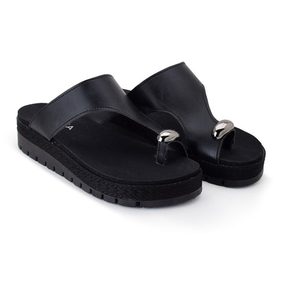 Sandália Feminina Plataforma Anabela Conforto Casual Elegante